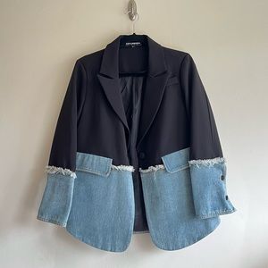 Studio Patchwerk Denim Blazer
